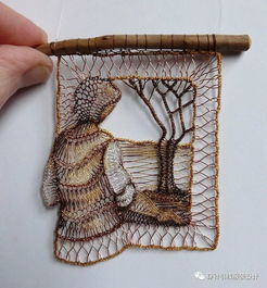 編織工藝 美如畫的蕾絲編織作品